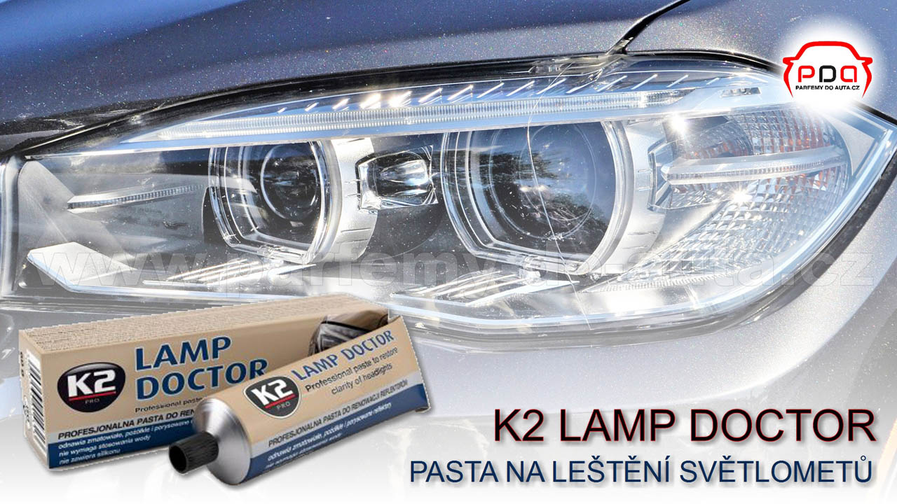 Pasta na lěštění světlometů - K2 Lamp Doctor 1280
